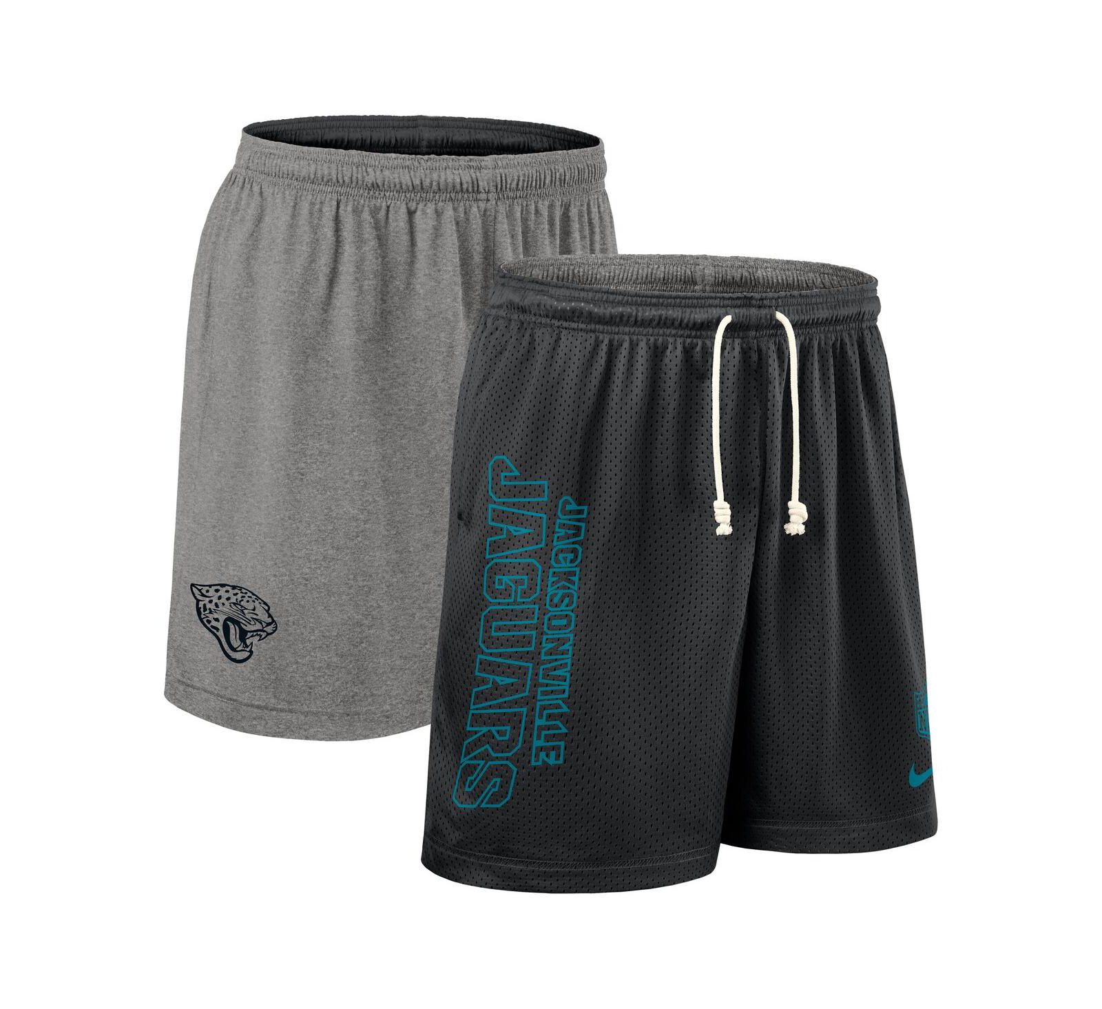 Nike Мужские шорты Nike Jacksonville Jaguars Sideline Reversible Performance, черные