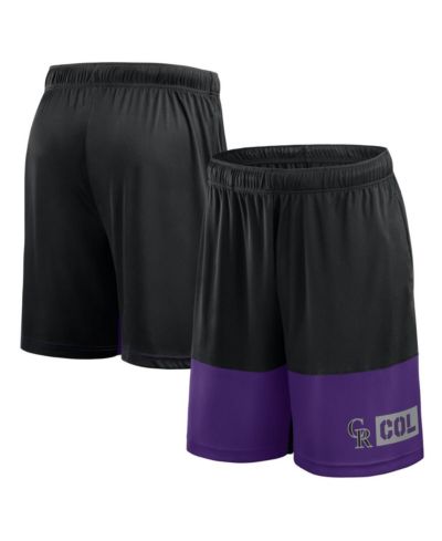 Мужские шорты Fanatics Black Colorado Rockies Best of the Best