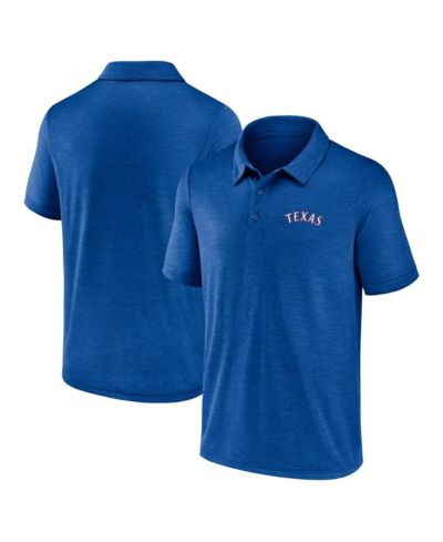 Fanatics Men's Royal Texas Rangers Unstoppable Polo Shirt