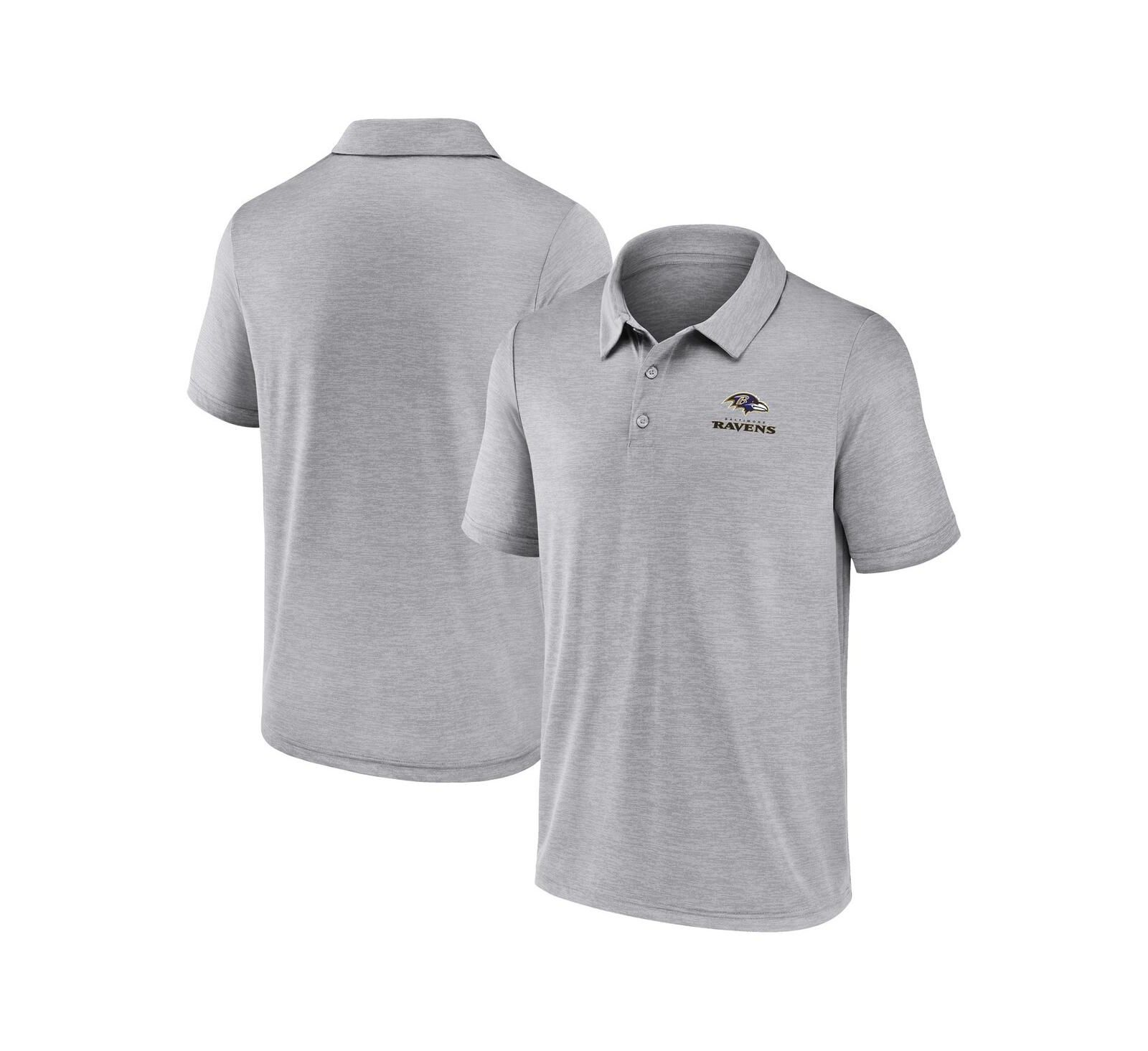 Fanatics мужское поло Baltimore Ravens Making Waves, серое