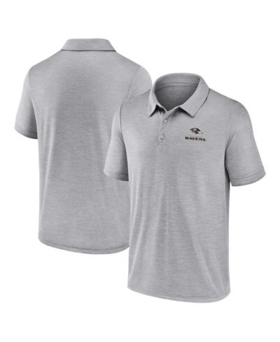 Fanatics мужское поло Baltimore Ravens Making Waves, серое