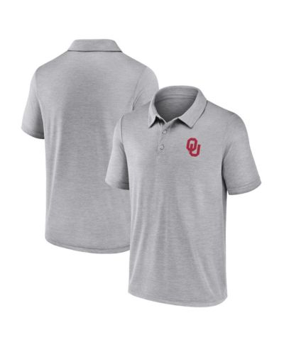 Fanatics Мужская рубашка-поло Oklahoma Sooners серая