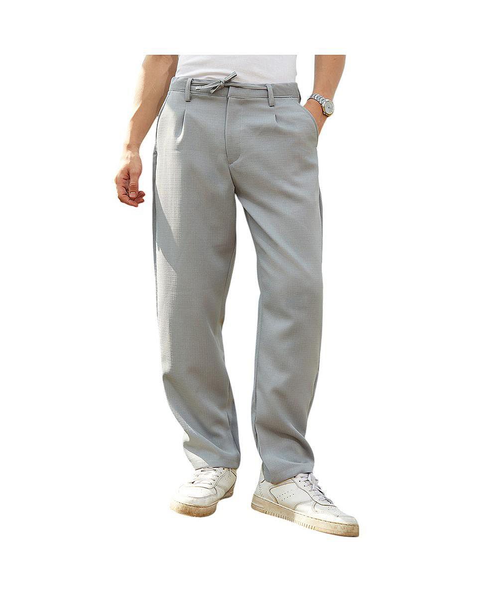 Мужские классические брюки Campus Sutra Cloud Grey