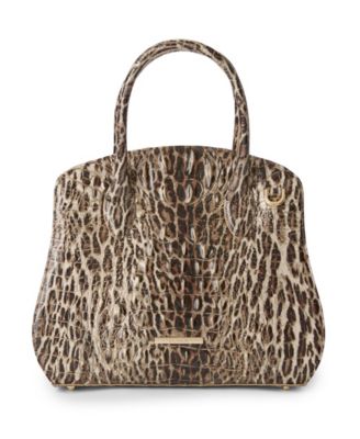 Brahmin Rosetta Melbourne Medium Leather Satchel Bag