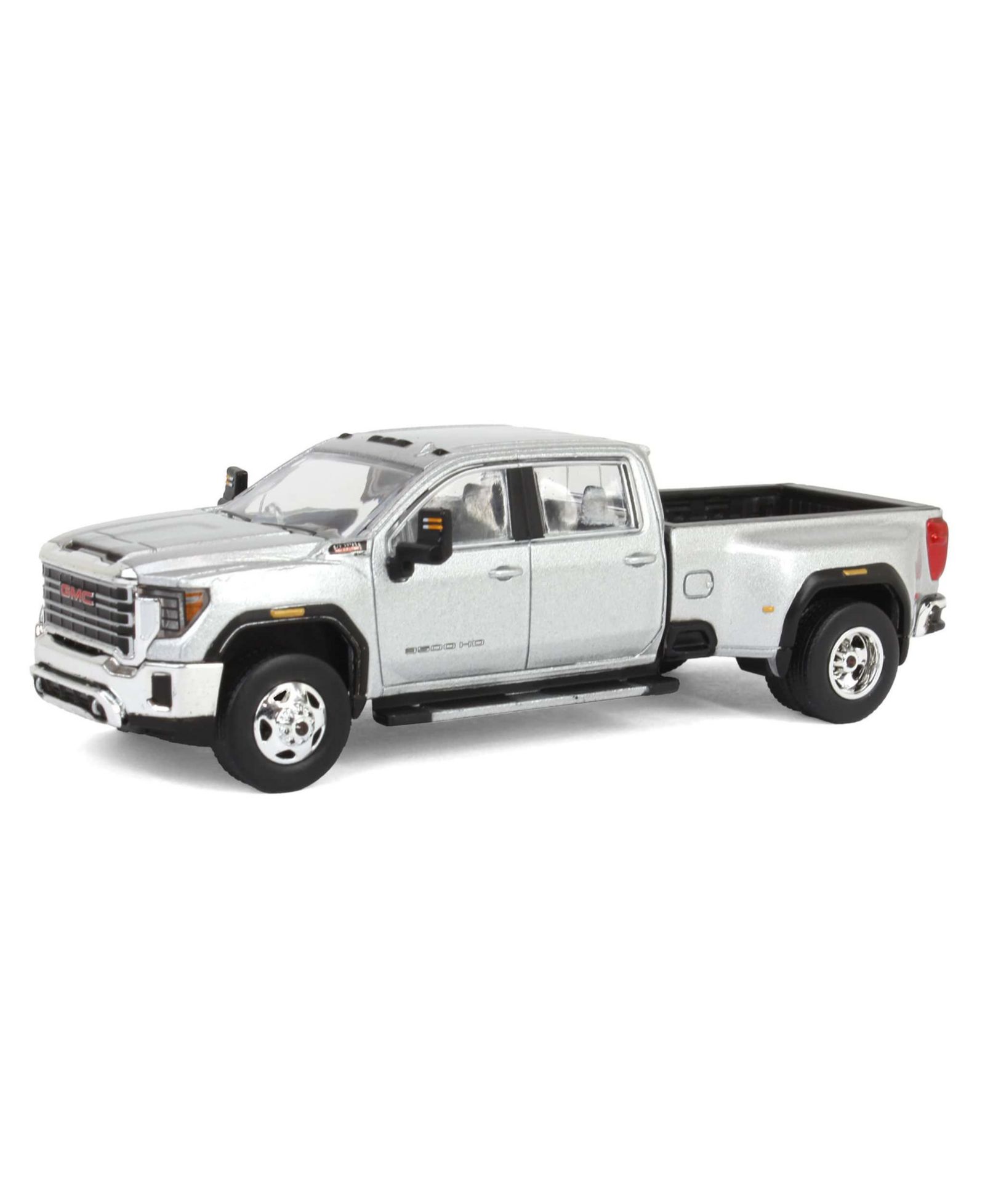 Моделька 2022 GMC Sierra 3500HD Pro Dually, Quicksilver Metallic Diecast Exclusive, 1/64