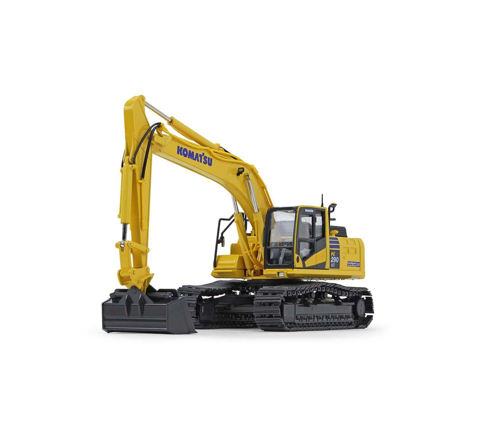 First Gear 1/50 Scale Komatsu PC290LCi-11 Trackhoe Excavator Die-Cast Toy Vehicle