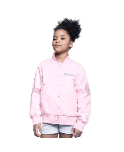 Starter куртка Varsity Light Pink Golden State Warriors для мальчиков и девочек