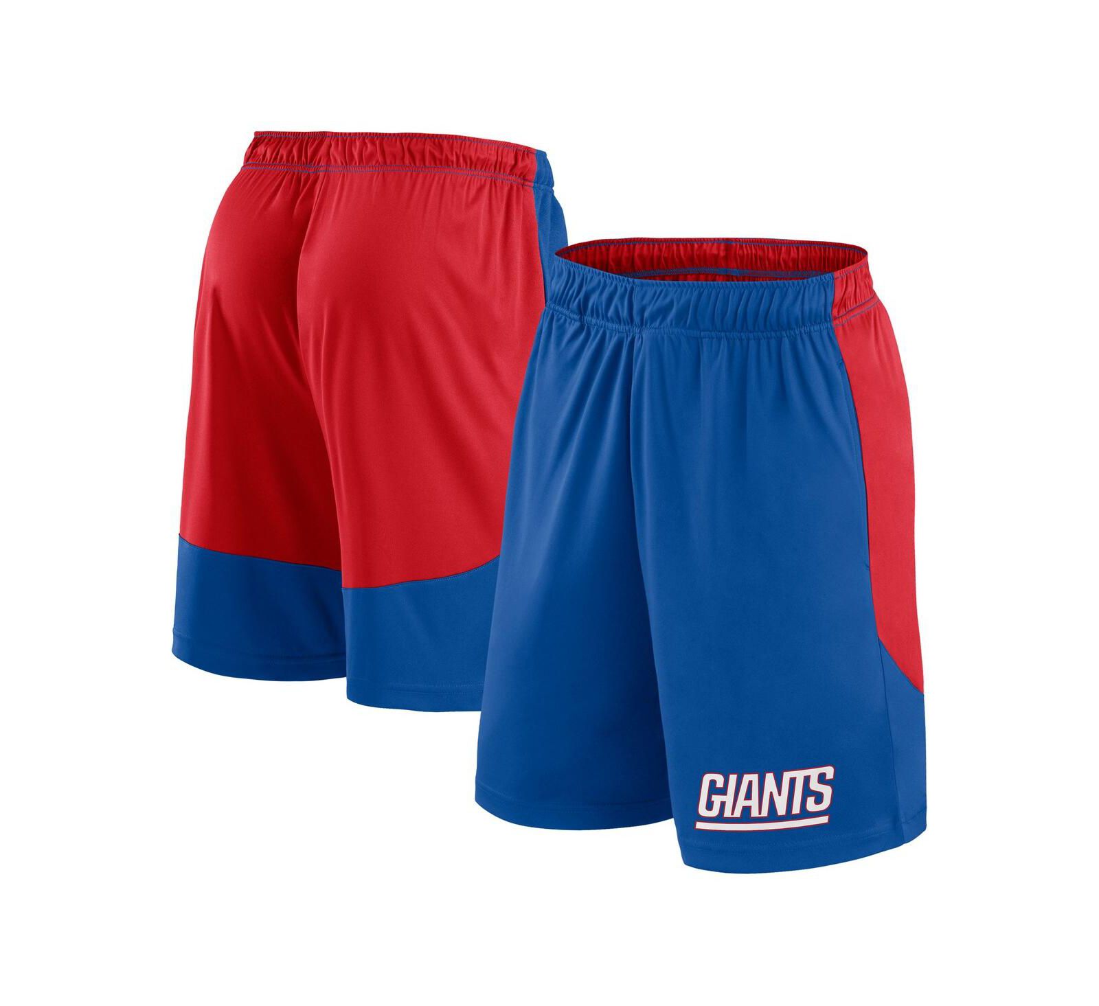 Fanatics Men's Royal/Red New York Giants Launch Shorts