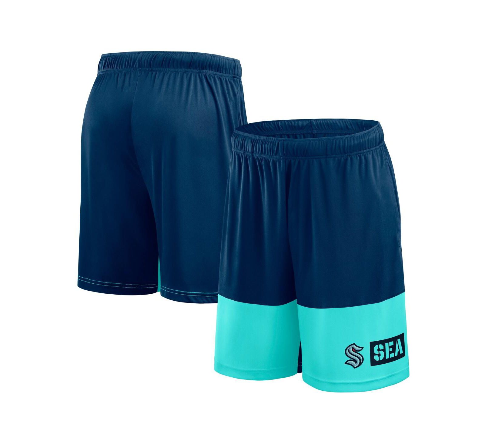 Logo Athletic Мужской Navy Seattle Kraken Best of the Best Shorts