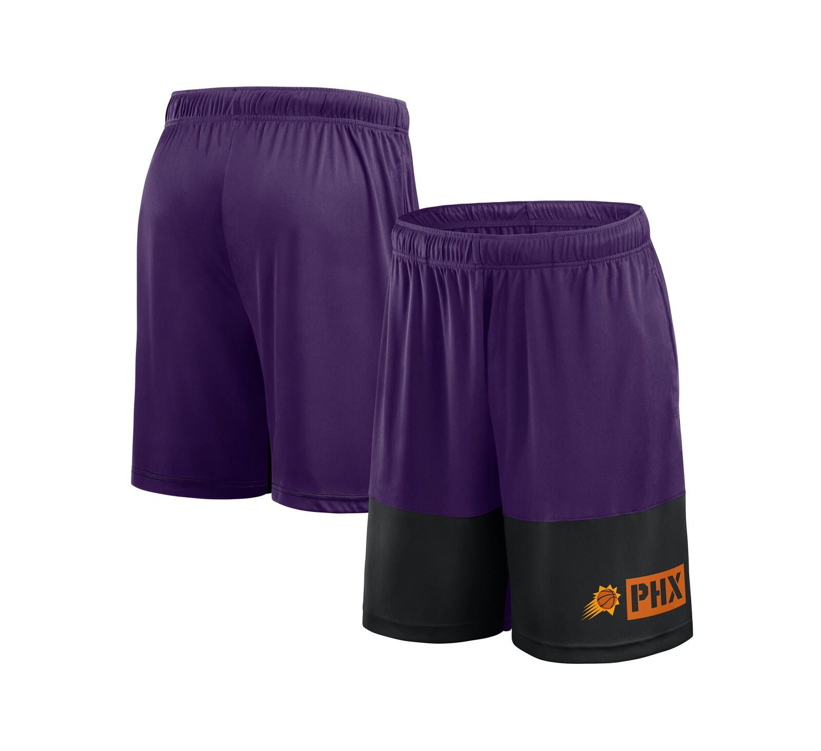 Logo Athletic Мужские шорты Phoenix Suns фиолетовые