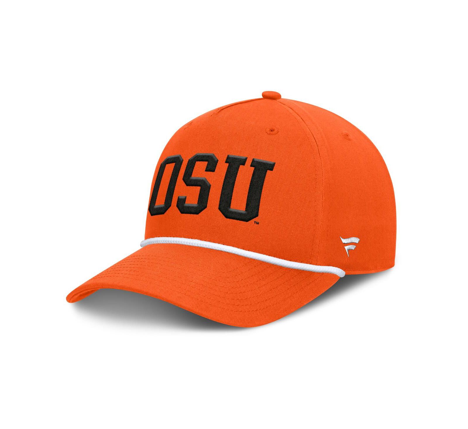 Мужская кепка Fanatics Orange Oregon State Beavers Foul Ball Rope Adjustable Hat