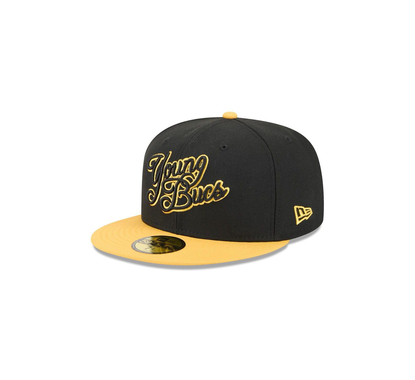 New Era Men's Black Indianapolis Indians Theme Nights 59FIFTY Fitted Hat