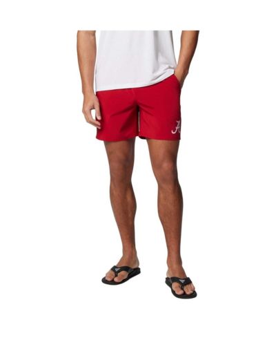 Мужские шорты Columbia Alabama Crimson Tide PFG Terminal Roamer Omni-Shade Stretch