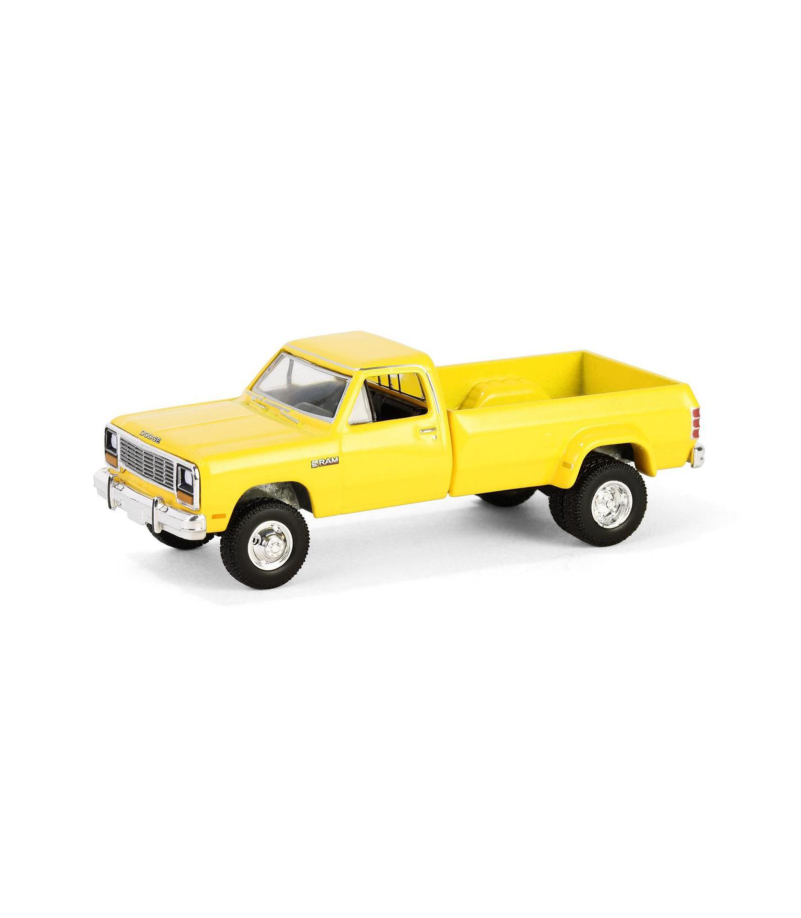 Модель 1/64 1982 Dodge Ram D350 Dually, Construction Yellow