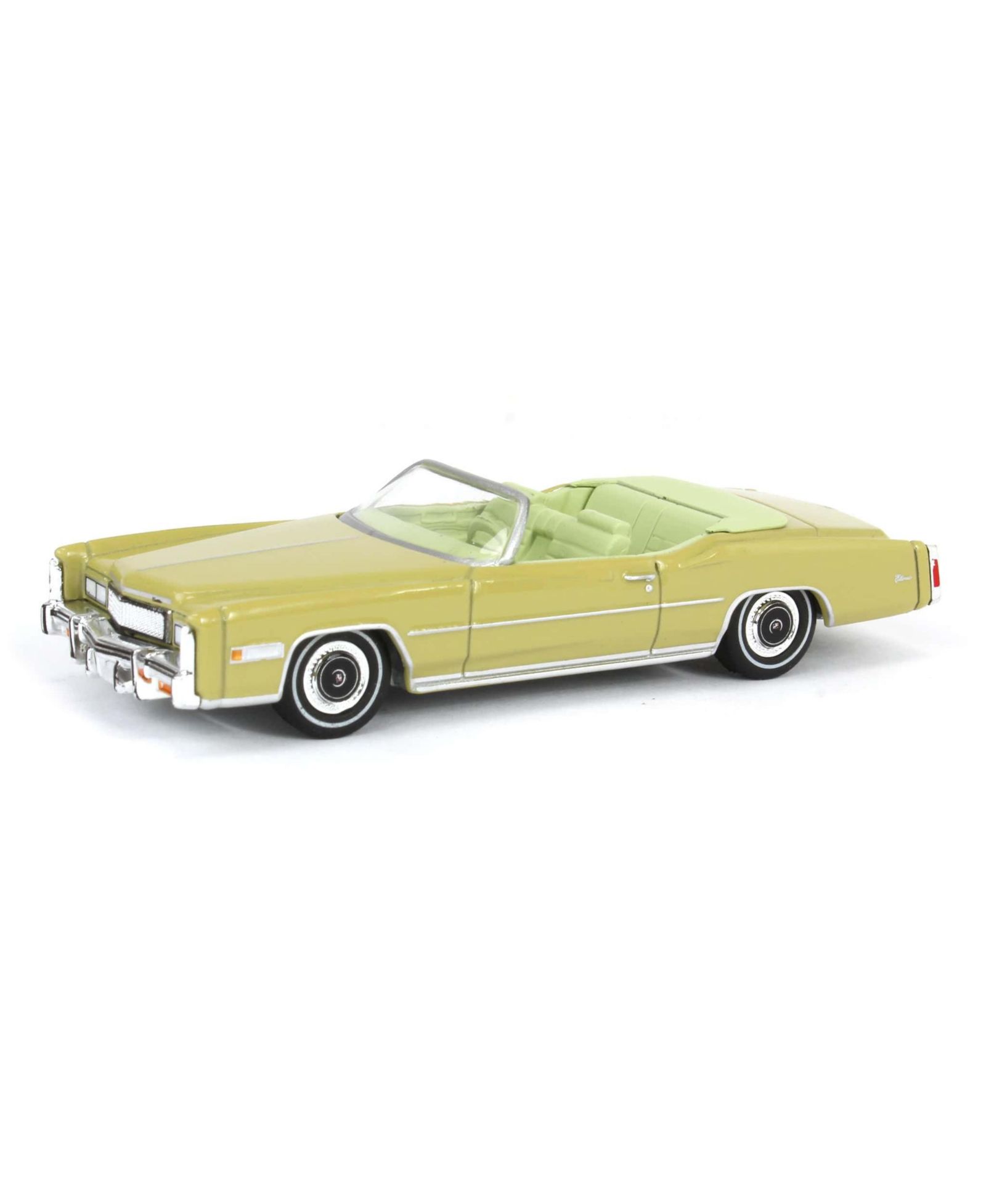 Greenlight коллекционная модель 1/64 1975 Eldorado Convertible Gold Showroom Floor