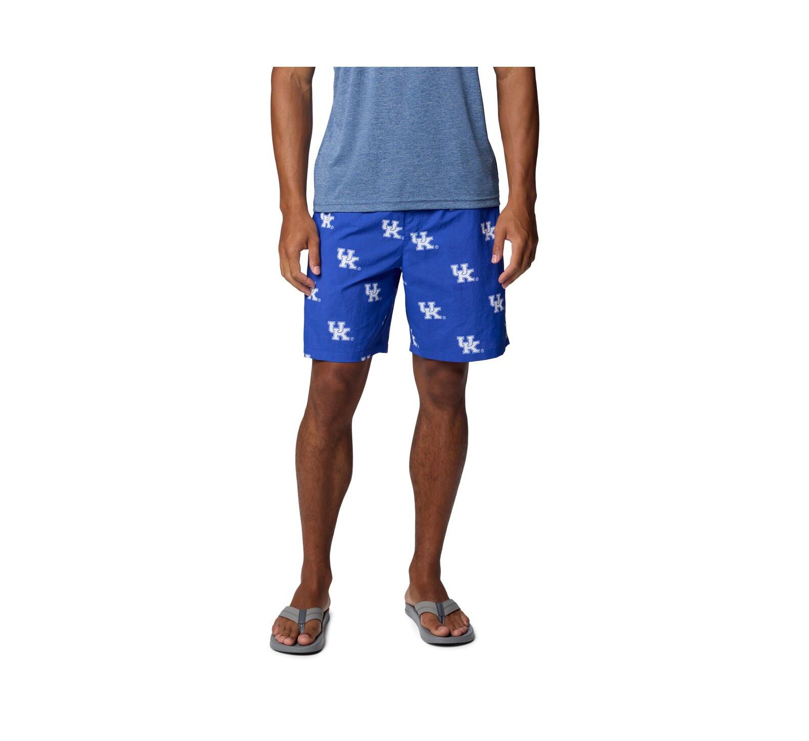 Columbia Men's Royal Kentucky Wildcats Backcast III Printed Short