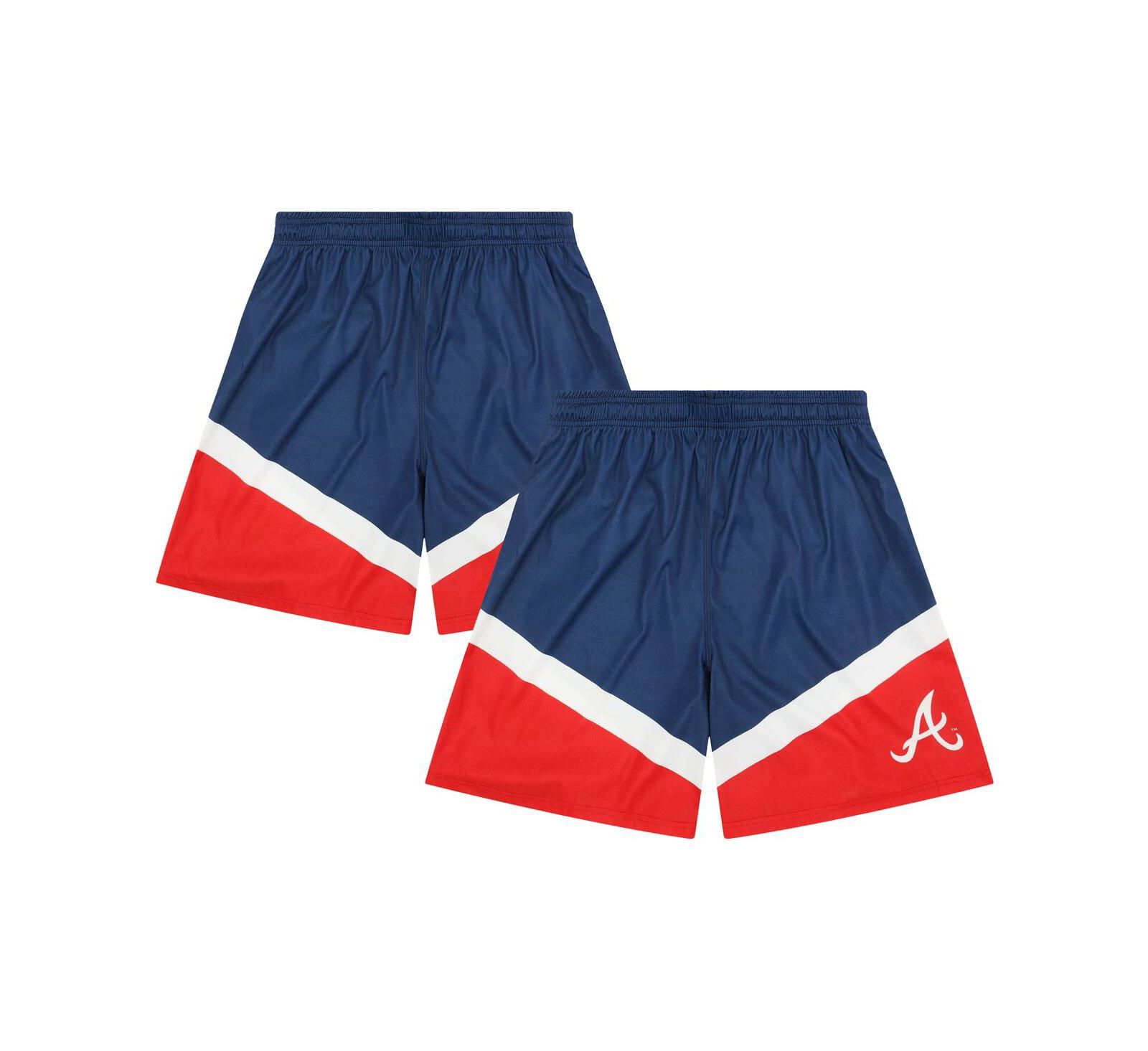 Шорты FOCO Мужские с цветовым блоком Atlanta Braves
