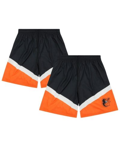 Мужские шорты FOCO Black/Orange Baltimore Orioles Color Blocked