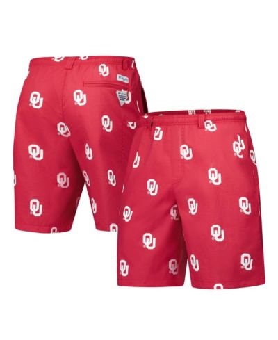 Мужские шорты Columbia Crimson Oklahoma Sooners PFG Backcast III Omni-Shade