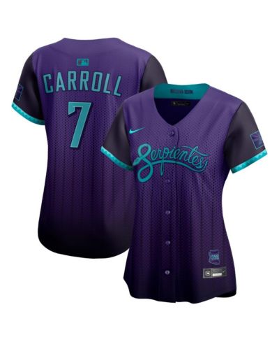 Nike Женская джерси Corbin Carroll Purple Arizona Diamondbacks 2025 City Connect Limited