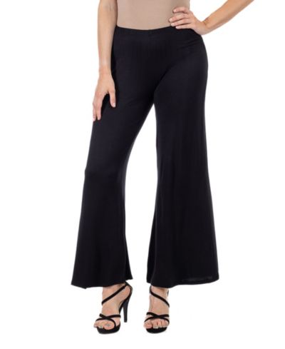 Женские широкие брюки 24seven Comfort Apparel Palazzo, Petite