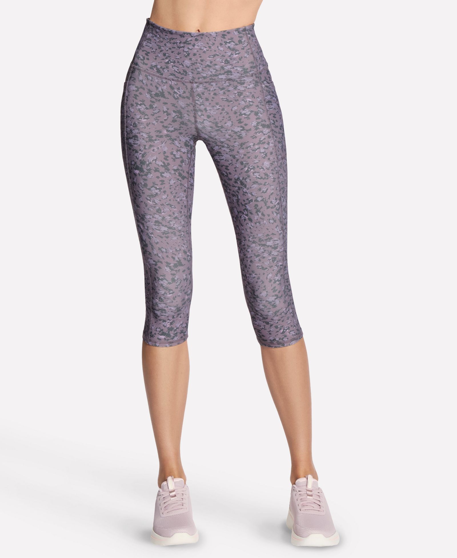 Skechers Women's Go Walk Printed High-Waist Capri
