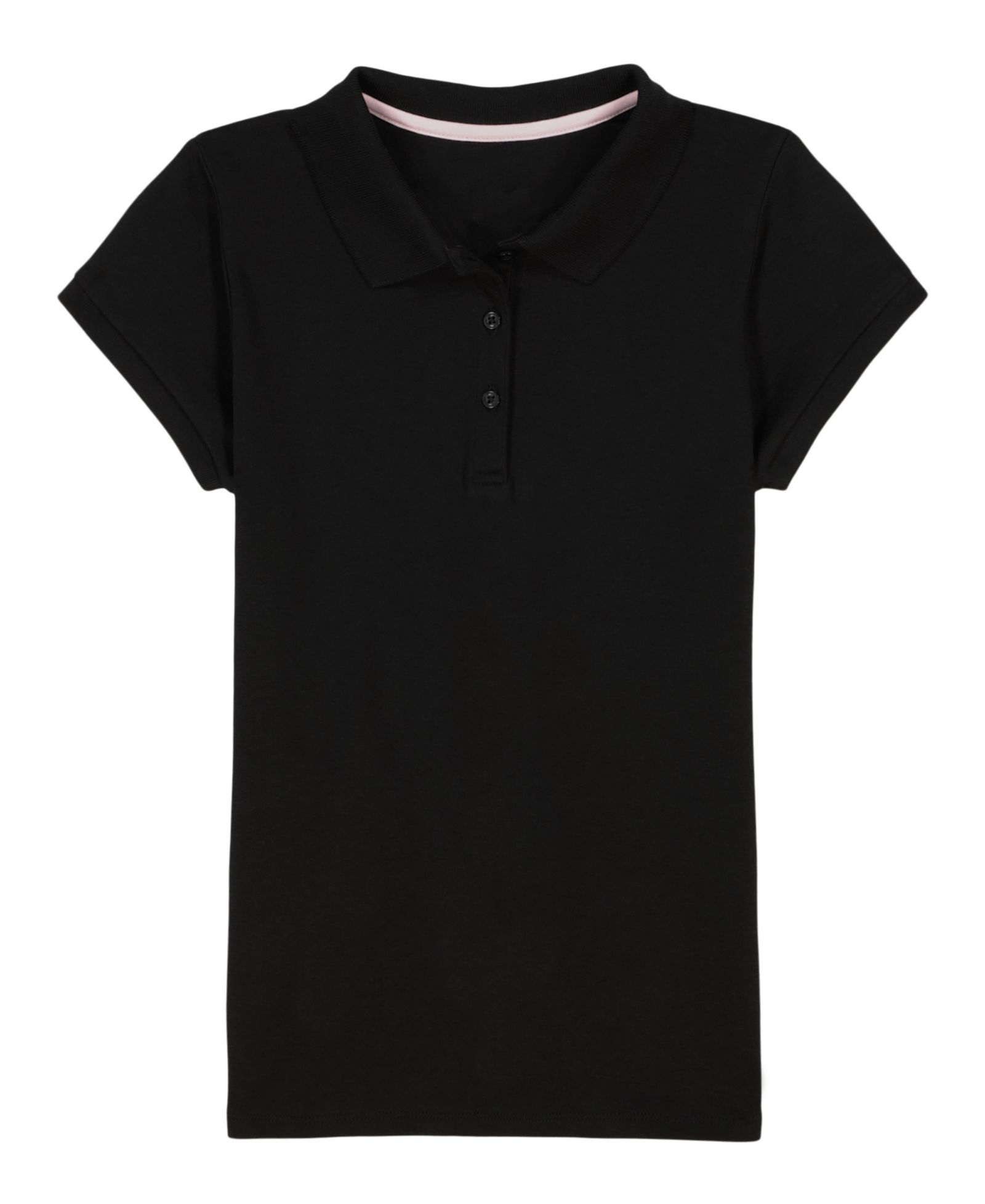 Nautica Big Girls Short Sleeve Interlock Polo Shirt