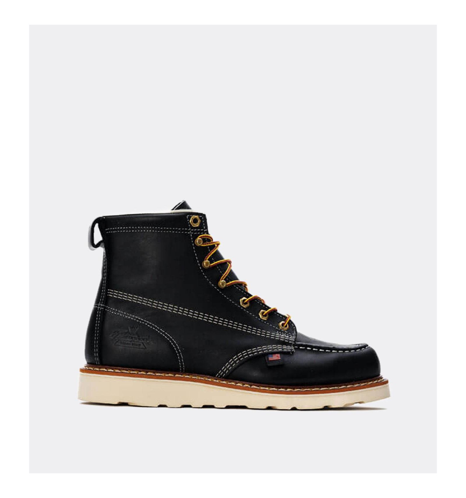 Рабочие ботинки Thorogood Men's American Heritage 6" Black Moc Toe