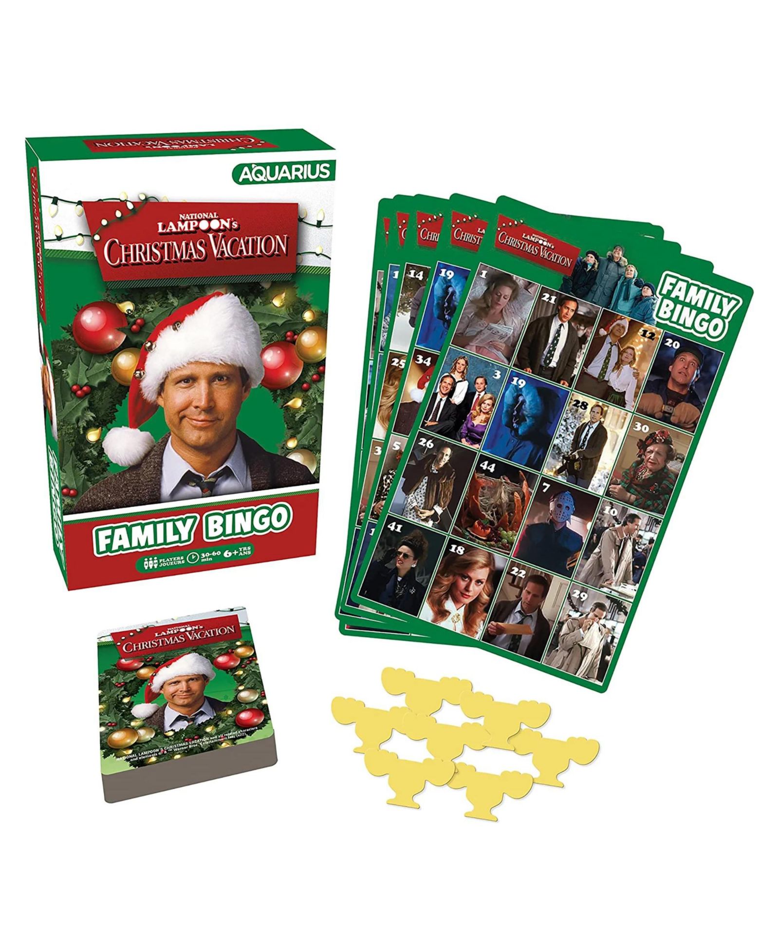 Настольная игра Nmr Distribution Christmas Vacation Family Bingo Board Game, для детей от 6 лет