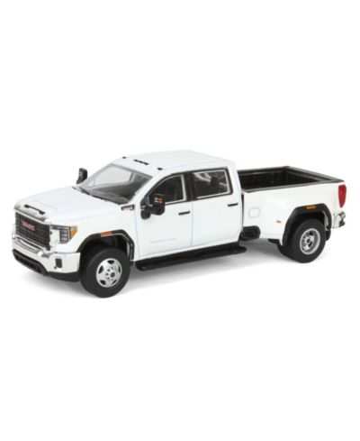 Greenlight 1/64 Scale 2022 GMC Sierra 3500HD Pro Dually Limited Edition Diecast Collectible Toy Truck