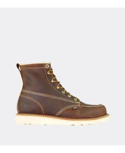 Thorogood Men's American Heritage 6" Steel Toe Trail Work Boots for Men