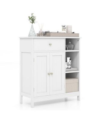 Freestanding Kitchen Cupboard Storage Organizer with 1 Large Drawer