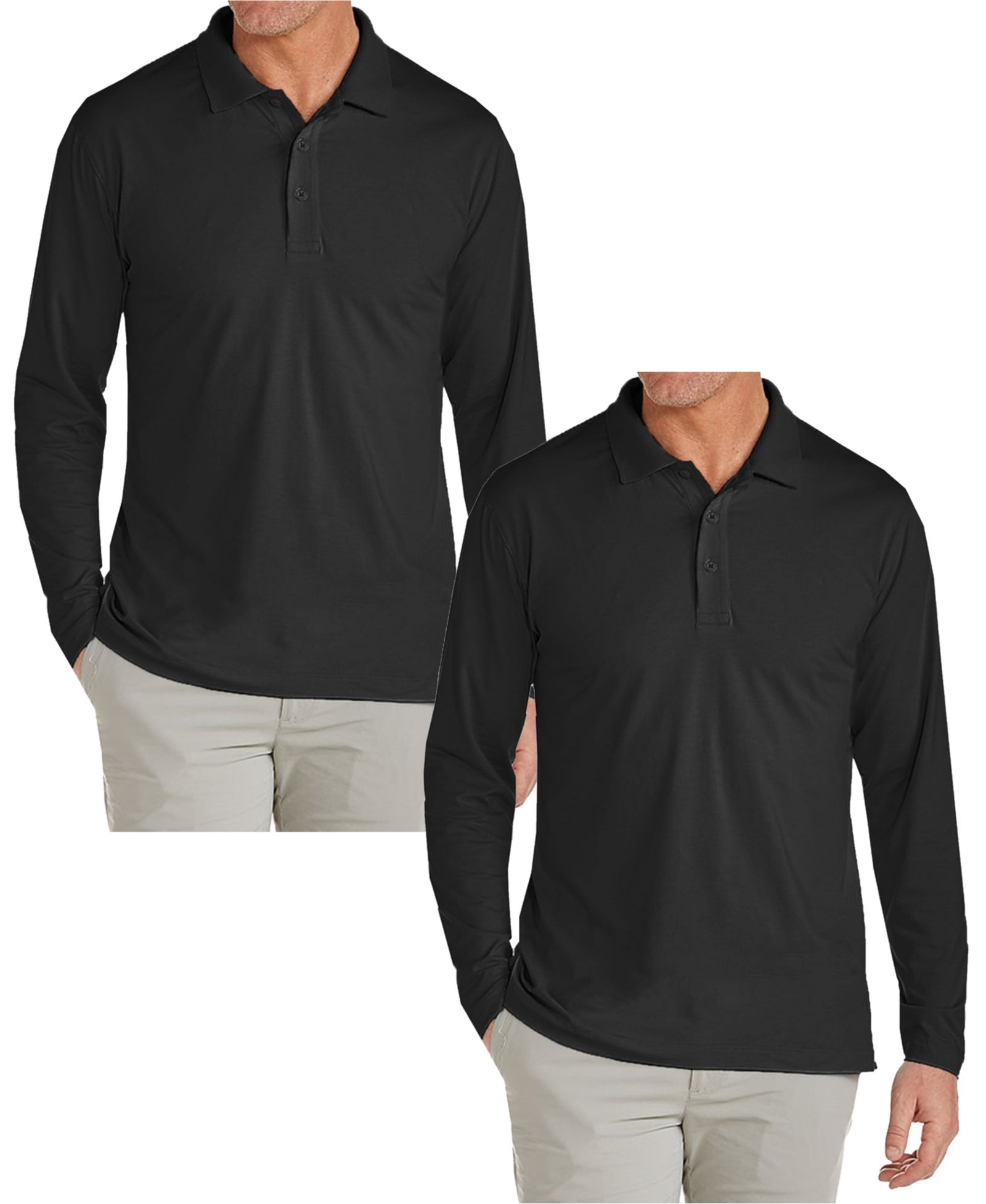 Galaxy By Harvic Мужской 2-Pack Jump Start Modern Fit Polo Shirt