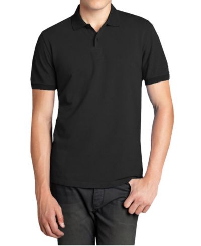 Galaxy By Harvic Men's Polo Avenue Short Sleeve Pique Polo Shirt