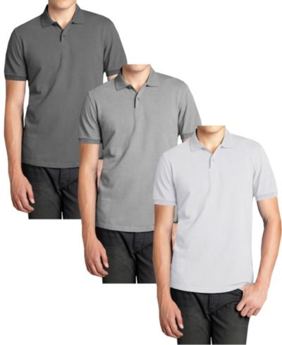 Charcoal, Heather gray, White
