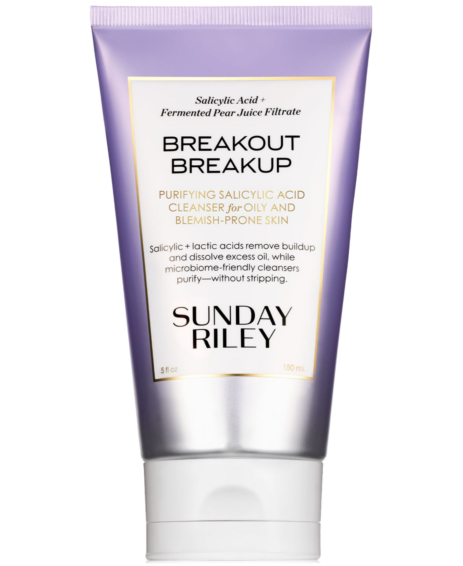 Sunday Riley Breakout Breakup Purifying Salicylic Acid Cleanser For Oily & Blemish-Prone Skin, 5 oz.