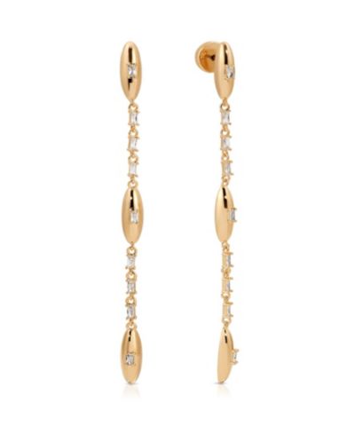 Серьги ETTIKA Oval Dome Linear