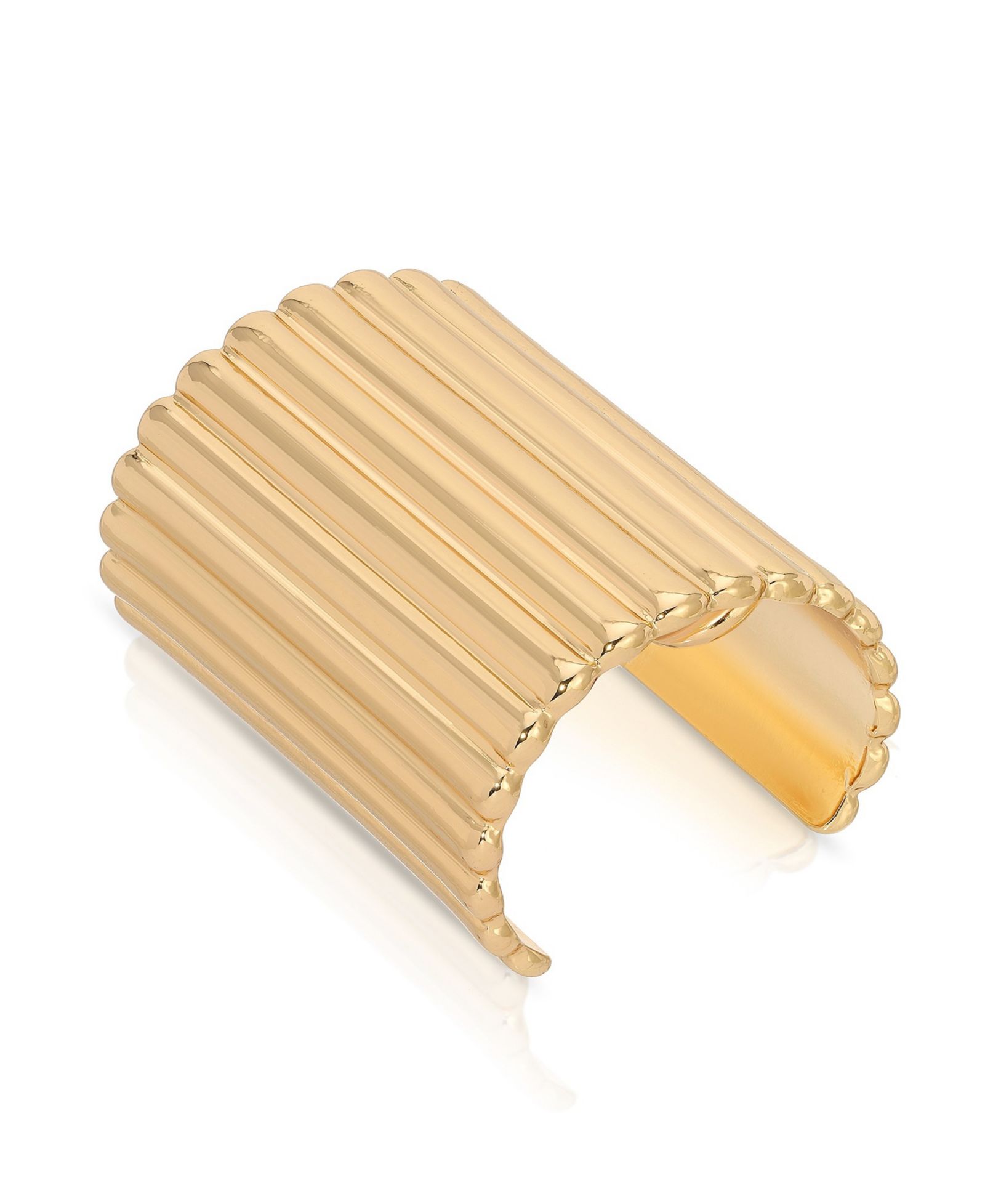 ETTIKA Ribbed Pony Hair Cuff