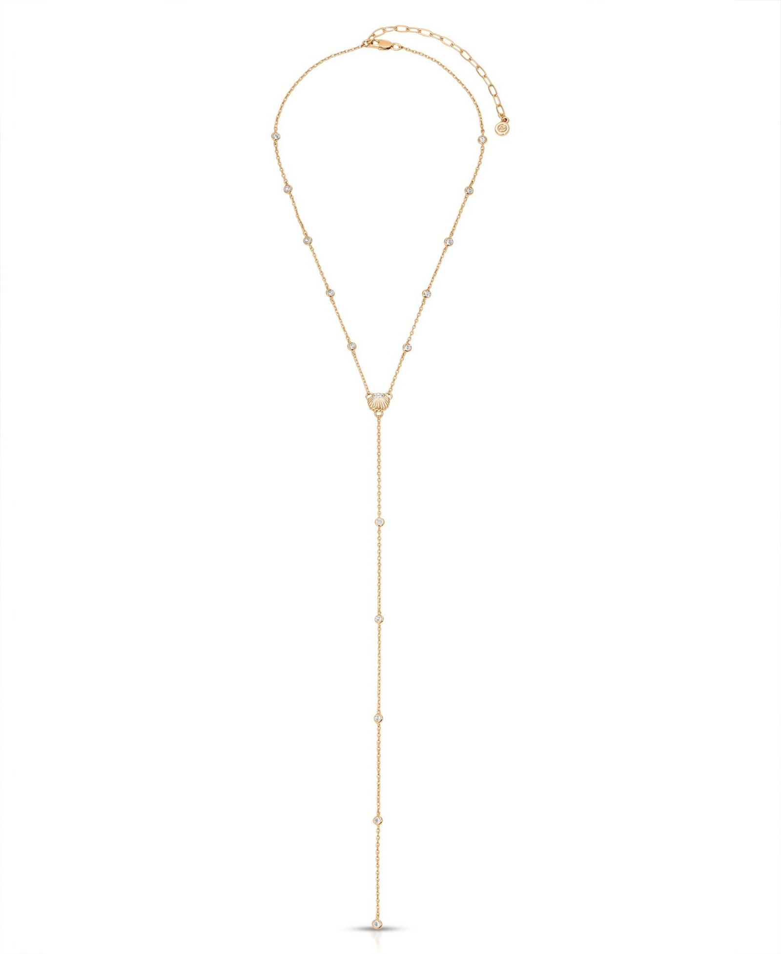 ETTIKA ожерелье Lariat Santorini Shell