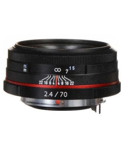 Pentax Объектив Pentax SMCP-DA 70mm f/2.4 ED Limited Edition для зеркальных камер, черный