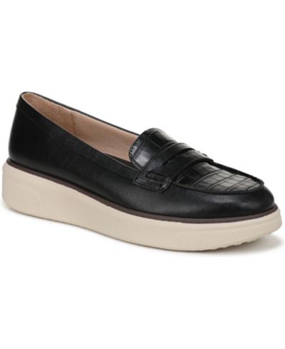 Black Croc Faux Leather