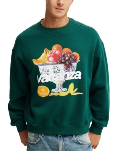 Мужской джемпер COTTON ON Men's Box Fit Graphic Crew
