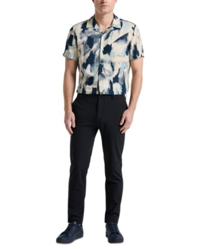 Мужские зауженные брюки Perry Ellis Chino из эластичной ткани с 4 направлениями растяжения
