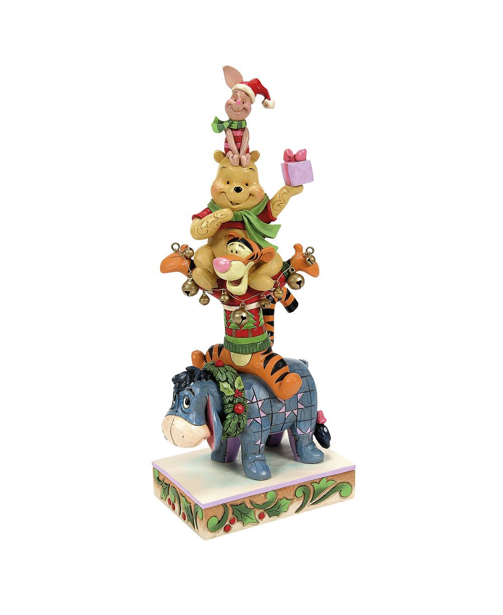 Jim Shore фигурка Pooh and Friends Stacked