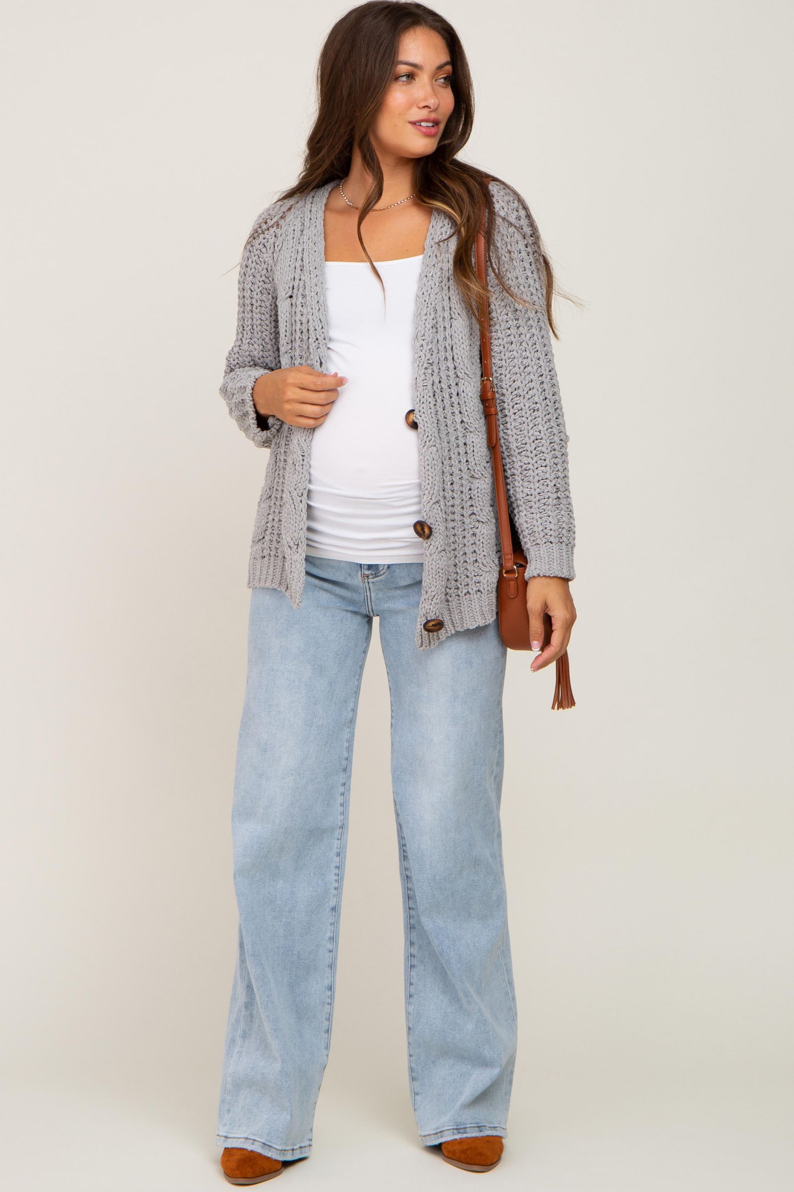 Pinkblush Women's Wide Leg Jeans