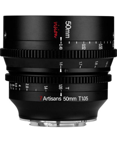 7 Artisans 50mm T1.05 Vision Manual Focus Lens for Fujifilm X
