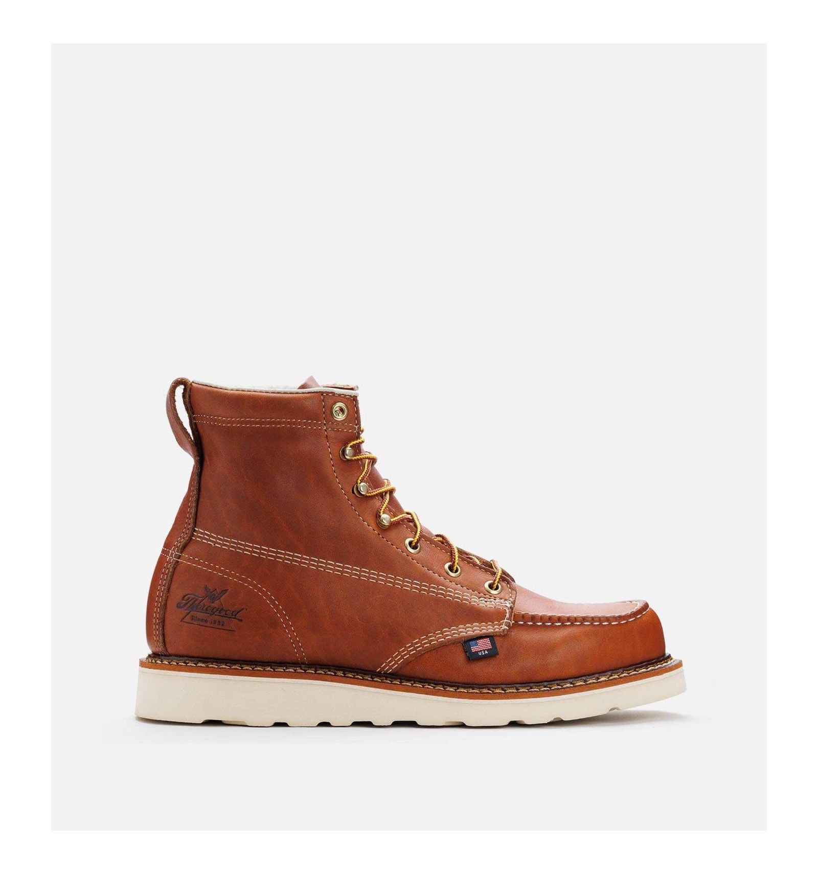 Рабочие ботинки Thorogood Men's American Heritage 6" Tobacco Moc Toe