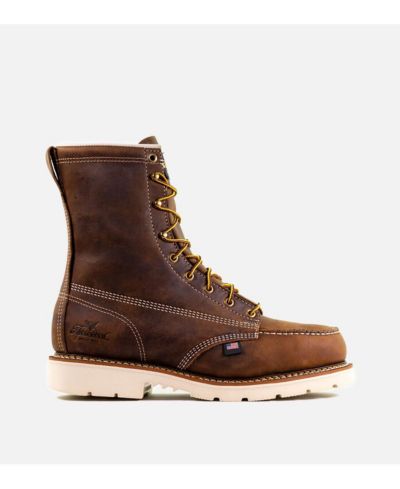 Thorogood Men's American Heritage 8" Steel Toe Work Boots for Men