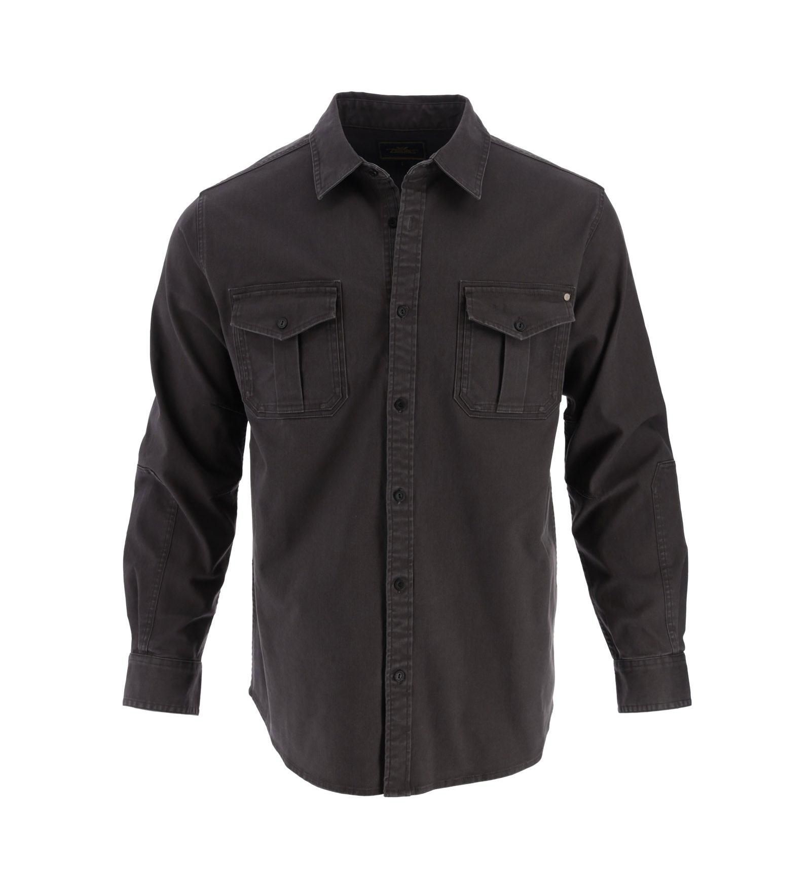Thorogood Men's Heavyweight Utility Stretch Long Sleeve Button Up Overshirt