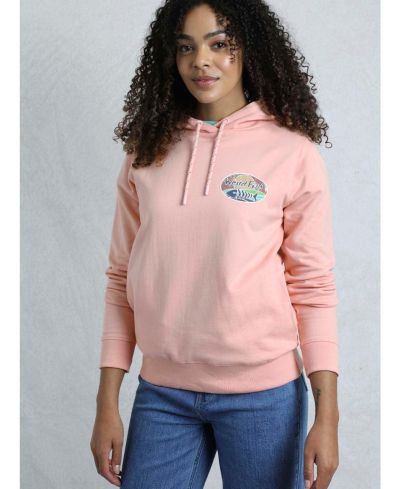 Женская толстовка Weird Fish с принтом на спине Popover Hoodie